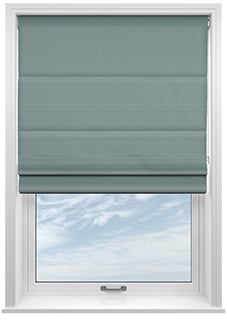 Astoria, Glacier Blue - Roman Blind